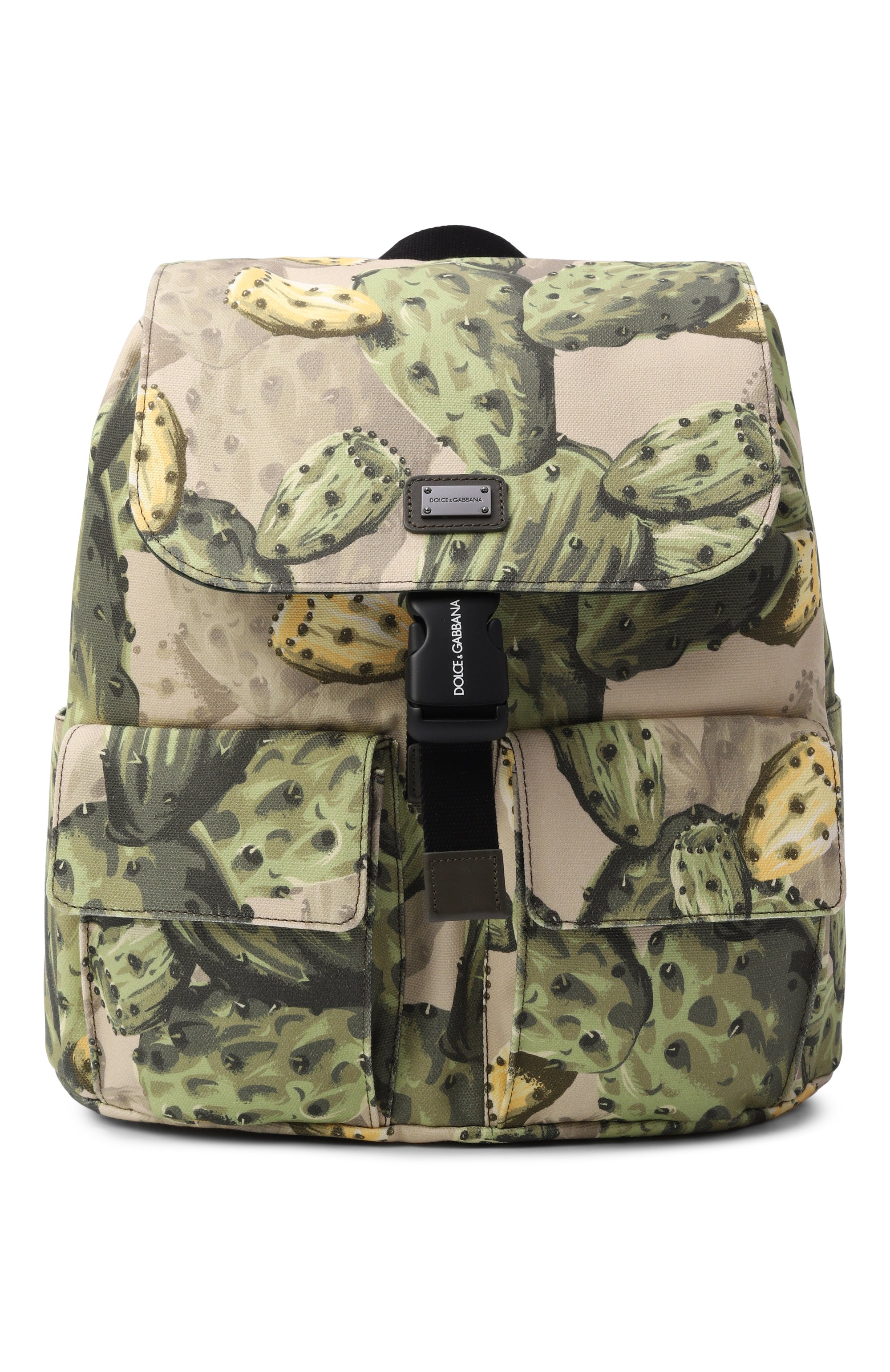 Рюкзак DOLCE & GABBANA зеленого цвета по цене 84200 руб., арт. EM0120/AZ331, фото 1 Рюкзак DOLCE & GABBANA, арт. EM0120/AZ331, фото 1