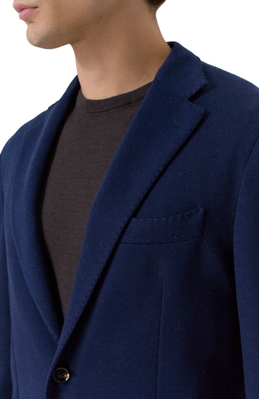 Костюм из хлопка и кашемира Andrea Campagna BIELLA/DD100_SET Синий  BIELLA/DD100_SET Фото 6