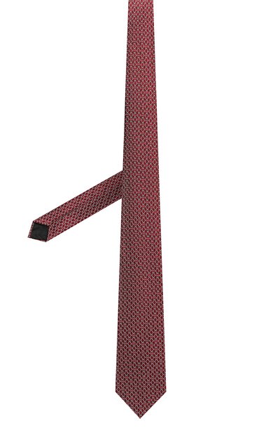 Шелковый галстук LANVIN красного цвета по цене 15400 руб., арт. 3100/TIE, фото 3 Шелковый галстук LANVIN, арт. 3100/TIE, фото 3