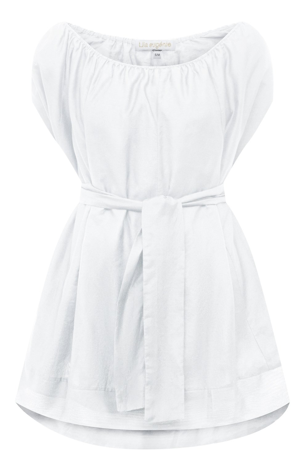 Топ из хлопка и шелка LILA EUGENIE, арт. 2417, фото 1