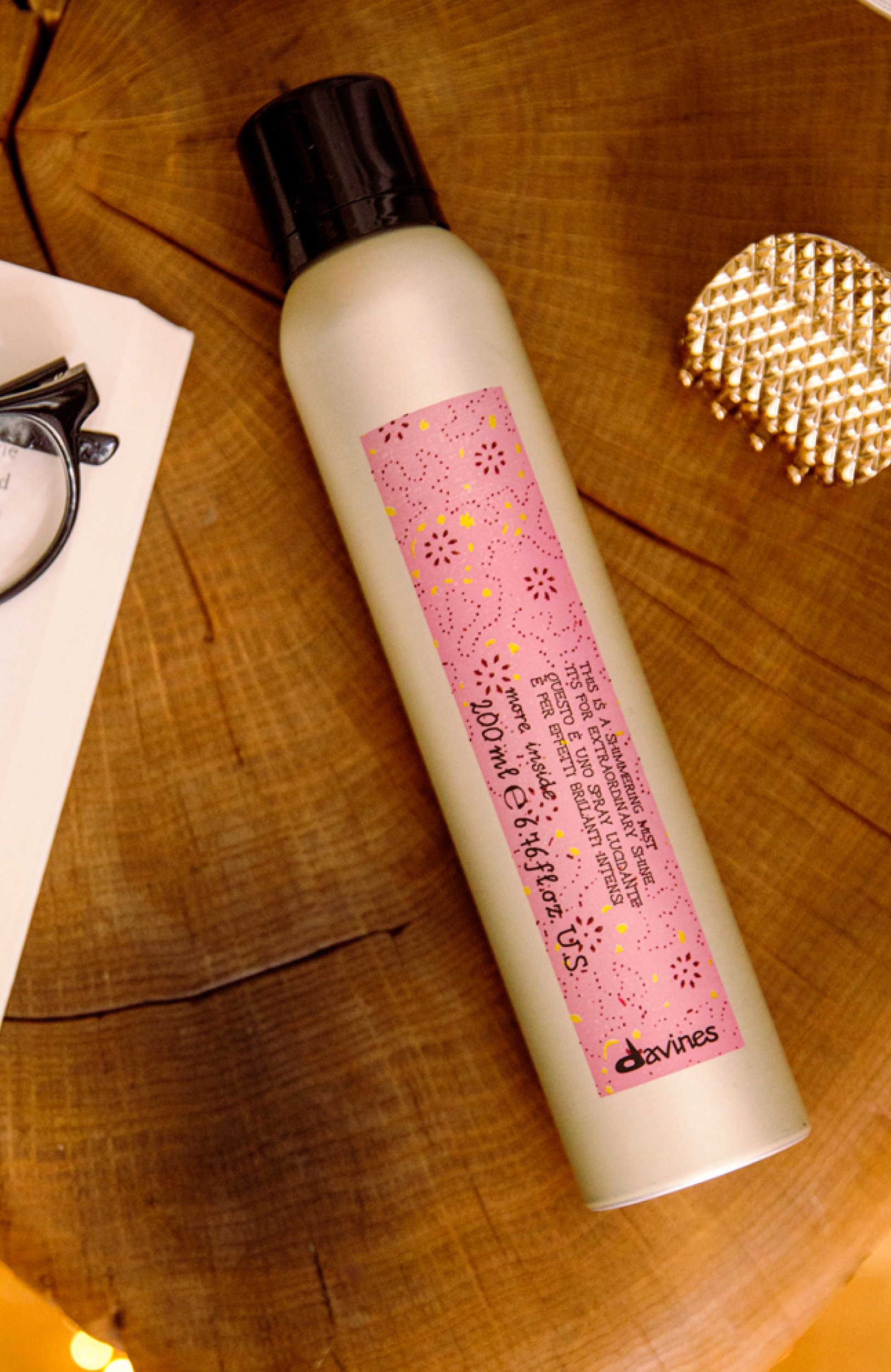 Мерцающий спрей more inside для исключительного блеска волос (200ml) DAVINES бесцветного цвета по цене 4370 руб., арт. 87072, фото 3 Мерцающий спрей more inside для исключительного блеска волос (200ml) DAVINES, арт. 87072, фото 3