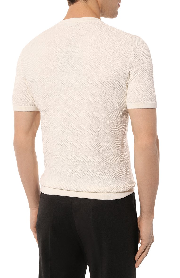 Джемпер из шелка и хлопка MVST, арт. MS58-1330G0, фото 4