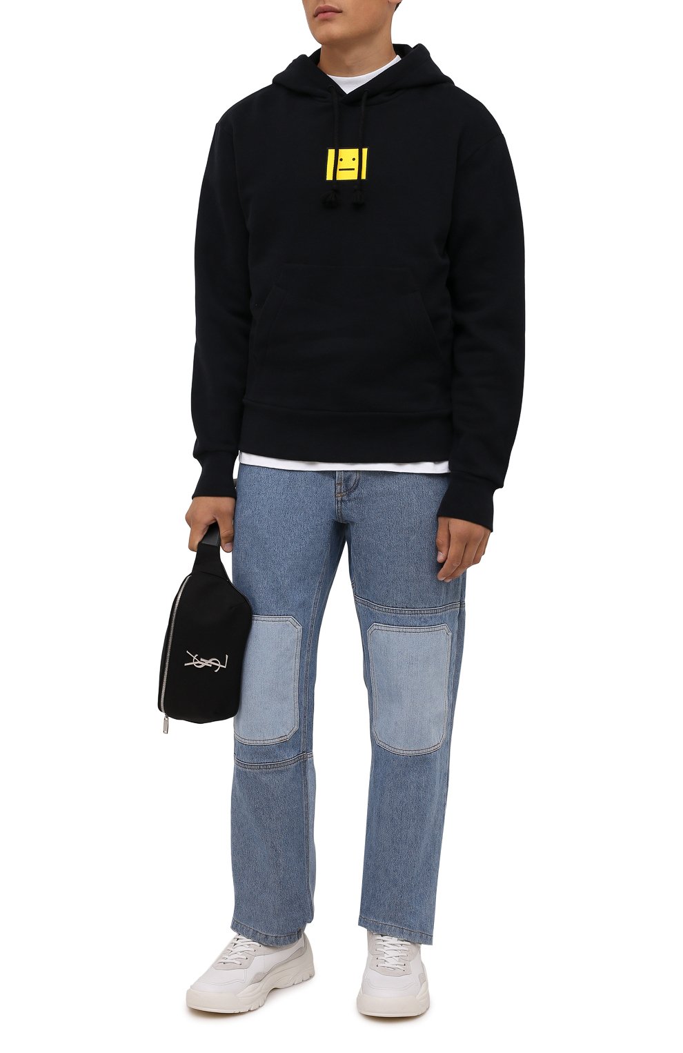 Хлопковое худи ACNE STUDIOS, арт. CI0073/M, фото 2