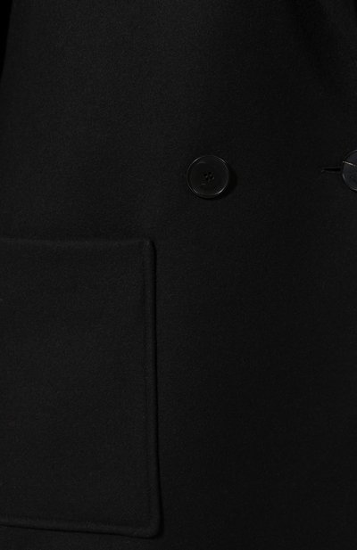 Шерстяное пальто GIVENCHY черного цвета по цене 313500 руб., арт. BWC03Q11F3, фото 5 Шерстяное пальто GIVENCHY, арт. BWC03Q11F3, фото 5