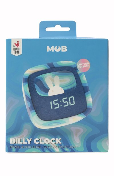 Светильник-часы billy clock - blue wave PLAYFOREVER, арт. BILLY-BLW-01