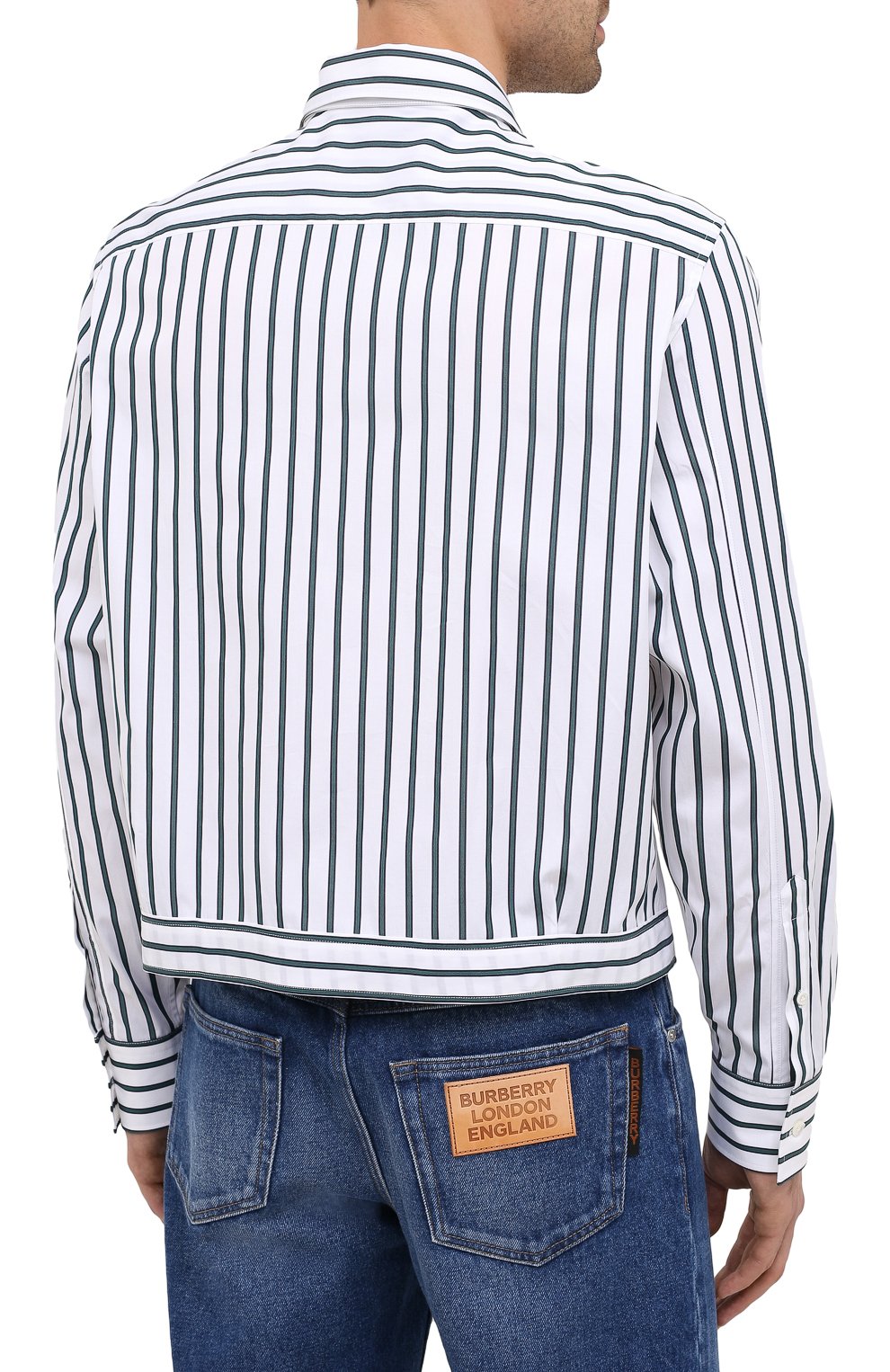 Хлопковая рубашка LANVIN, арт. RM-SI0504-S037-H20, фото 4