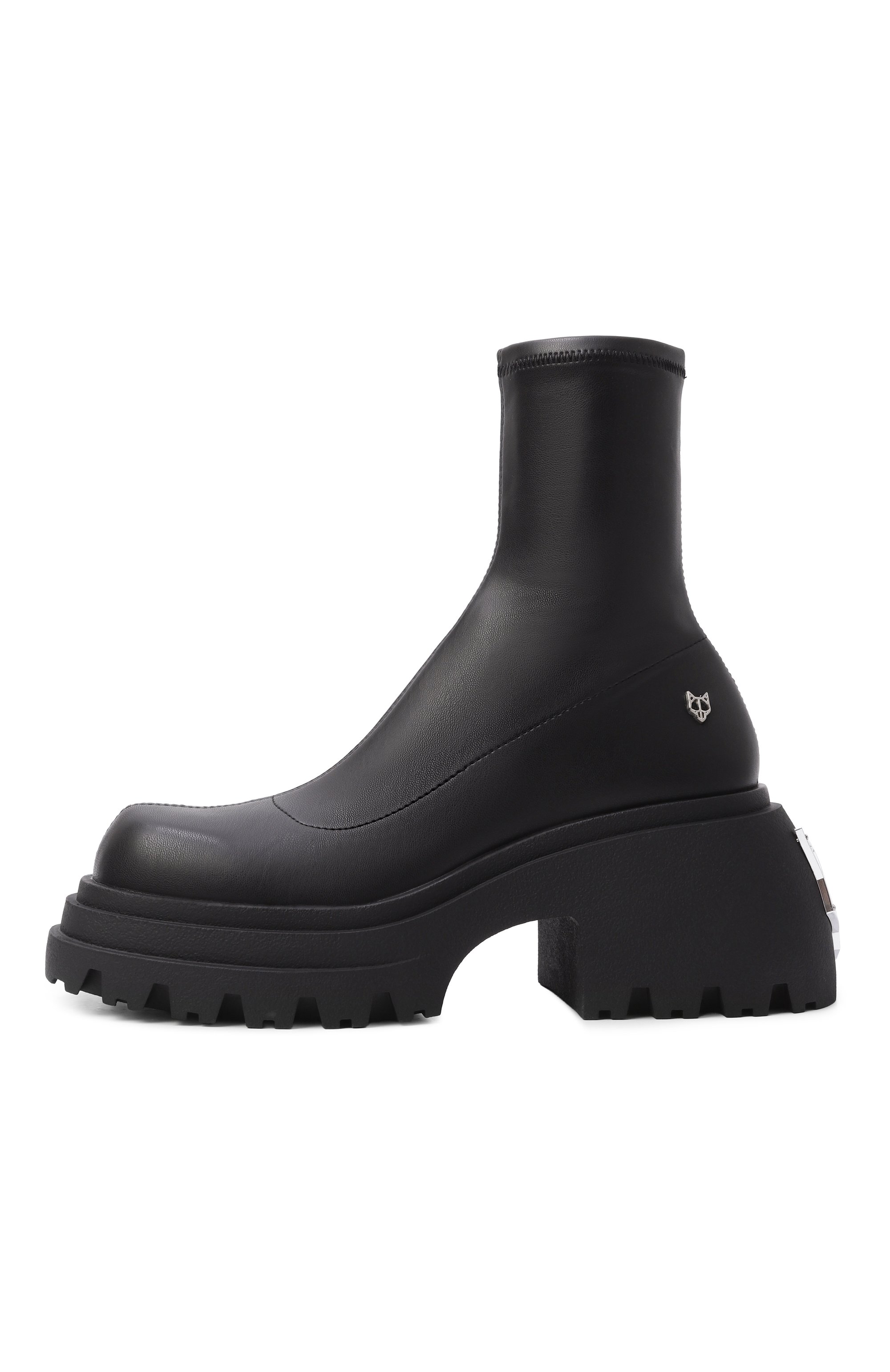 Ботильоны secret NAKED WOLFE черного цвета по цене 37500 руб., арт. SECRET/P0Y, фото 4 Ботильоны secret NAKED WOLFE, арт. SECRET/P0Y, фото 4