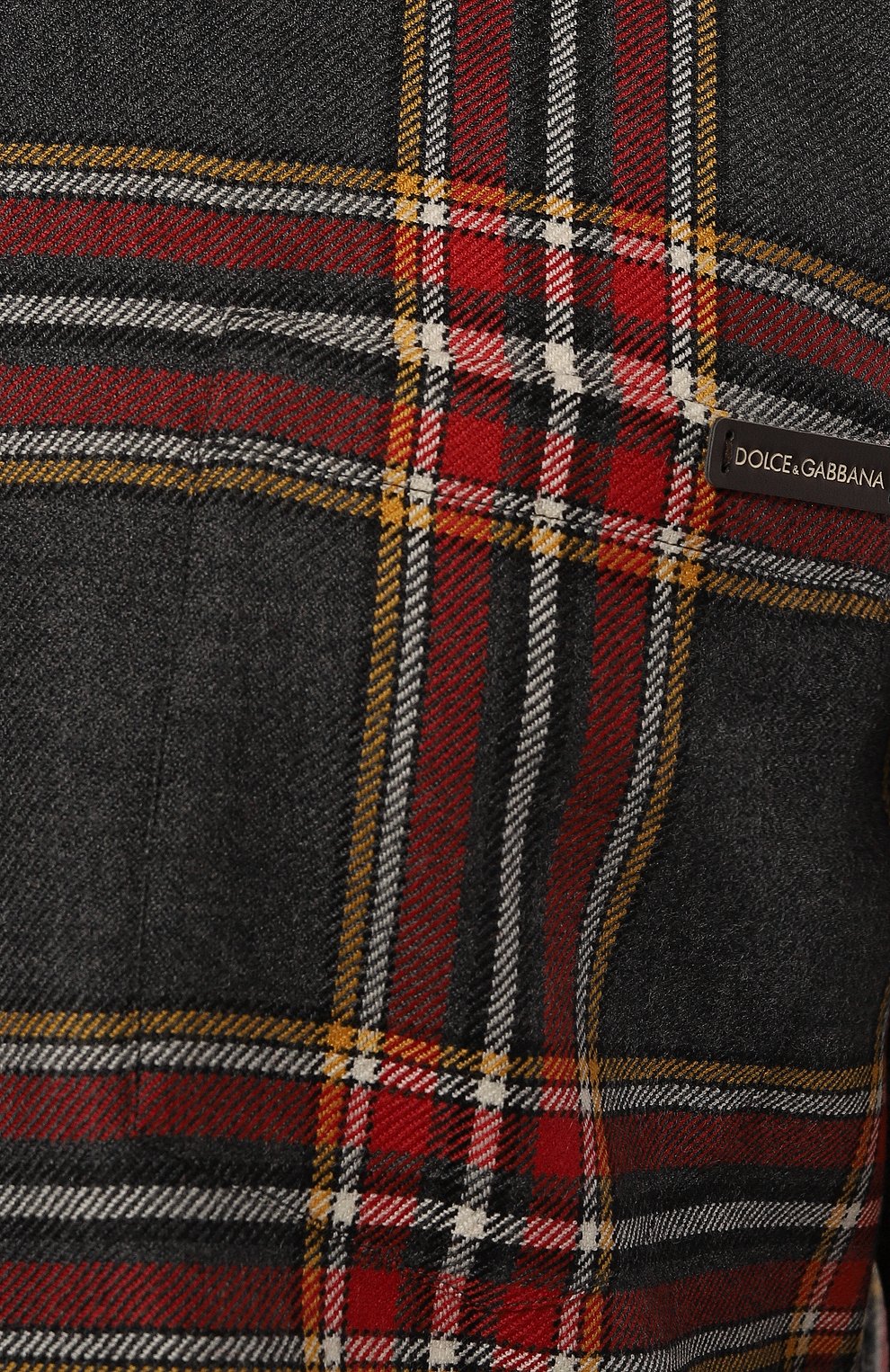 Шерстяная рубашка DOLCE & GABBANA, арт. G5JZ9T/FQ2G5, фото 5