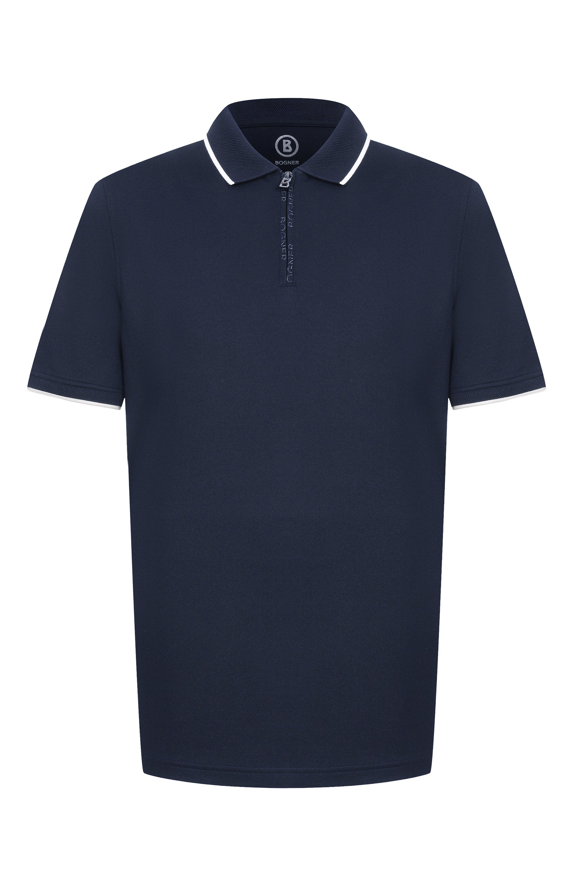 Поло BOGNER темно-синего цвета по цене 18100 руб., арт. 58602727, фото 1 Поло BOGNER, арт. 58602727, фото 1
