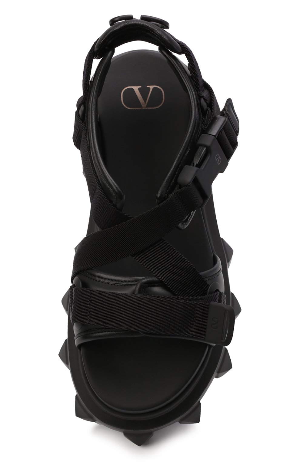 Кожаные сандалии trackstud VALENTINO, арт. XY2S0F42/ERZ, фото 6