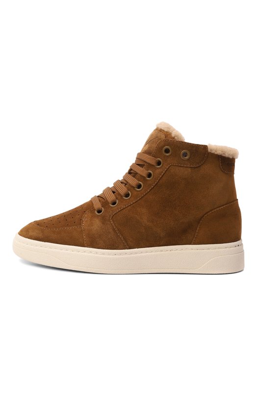 Замшевые кеды Gz94 Giuseppe Zanotti Design RW50001 Коричневый  RW50001 Фото 4