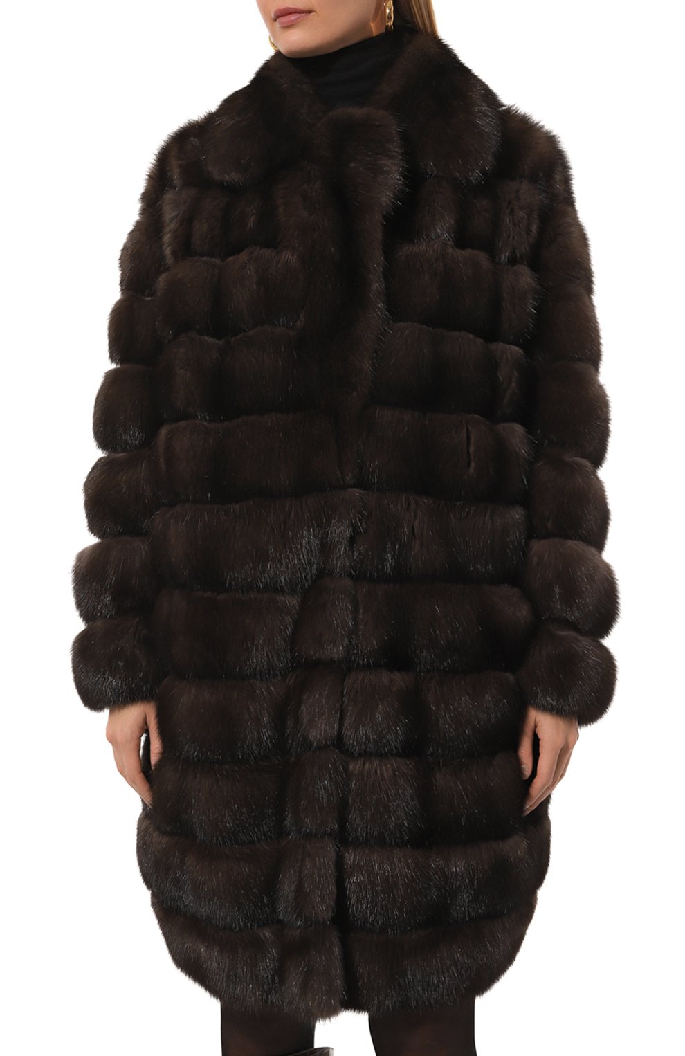 Шуба из соболя SIMONETTA RAVIZZA, арт. F04C0109Z1A, фото 3