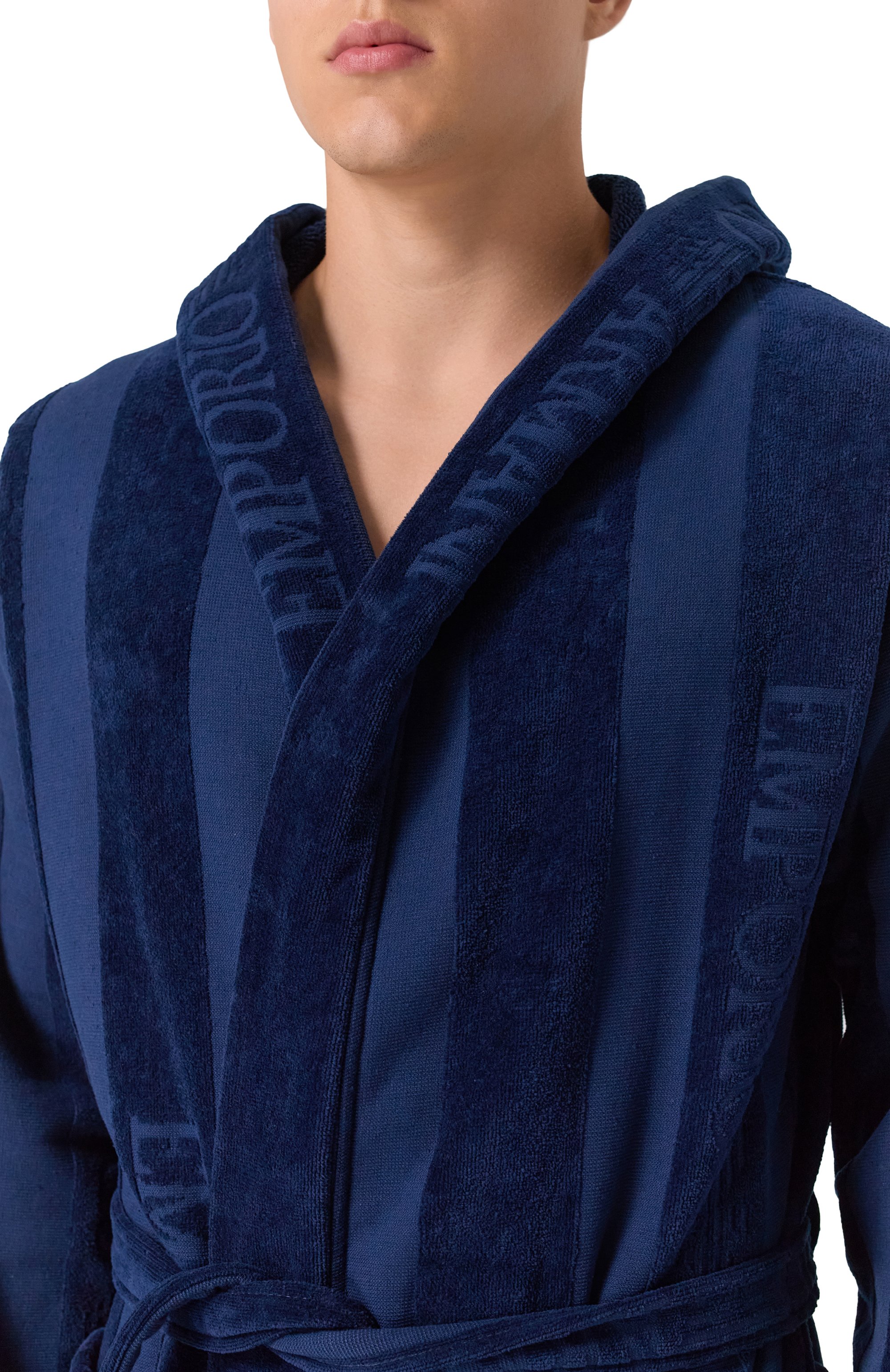 Хлопковый халат EMPORIO ARMANI, арт. EX000015/AF12357, фото 5