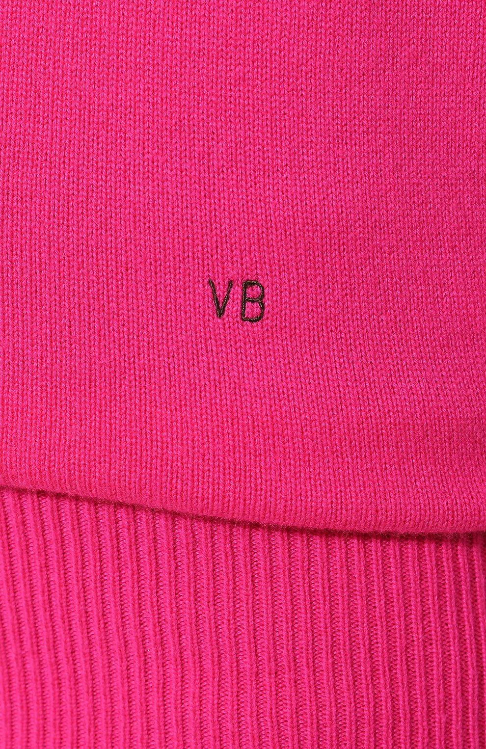 Кашемировая водолазка VICTORIA BECKHAM фуксия цвета по цене 59950 руб., арт. JU KNT 71008, фото 5 Кашемировая водолазка VICTORIA BECKHAM, арт. JU KNT 71008, фото 5