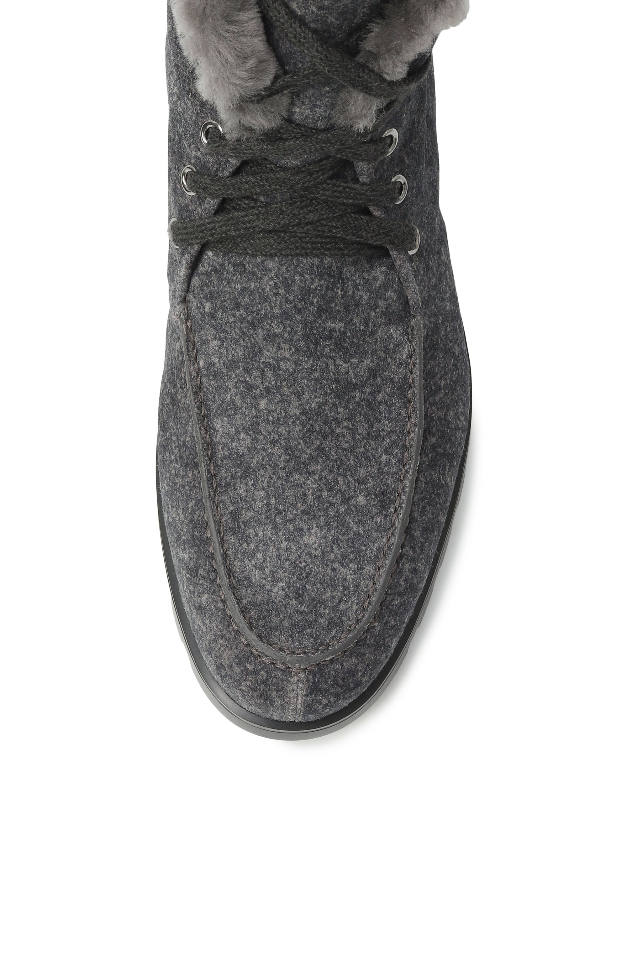 Замшевые ботинки SANTONI, арт. WTDG71048SMRAHFR, фото 6