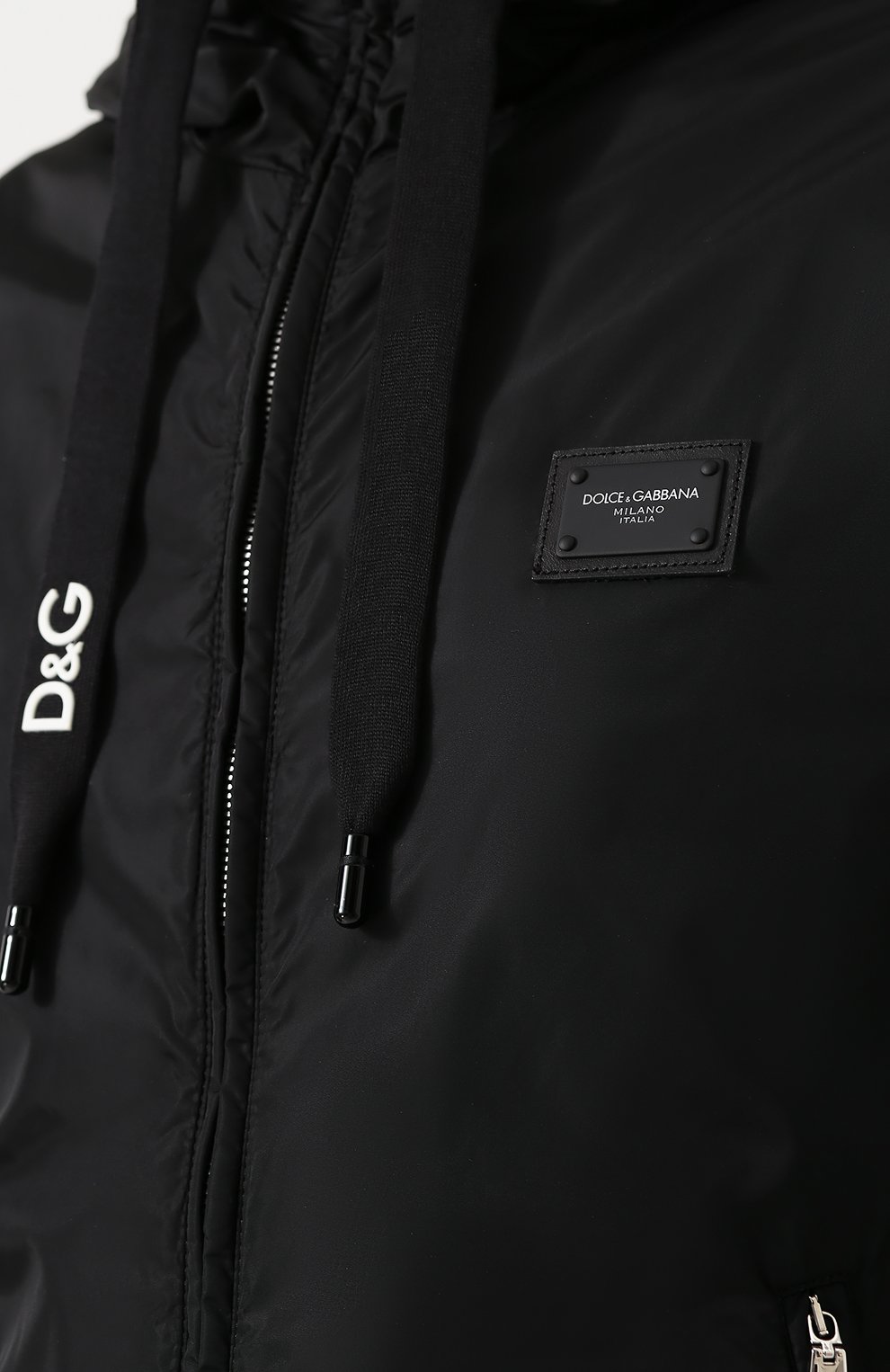 Бомбер на молнии с капюшоном DOLCE & GABBANA, арт. G9LH0T/FUMQG, фото 5