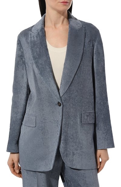 Вельветовый жакет BRUNELLO CUCINELLI, арт. MD5412482P, фото 3