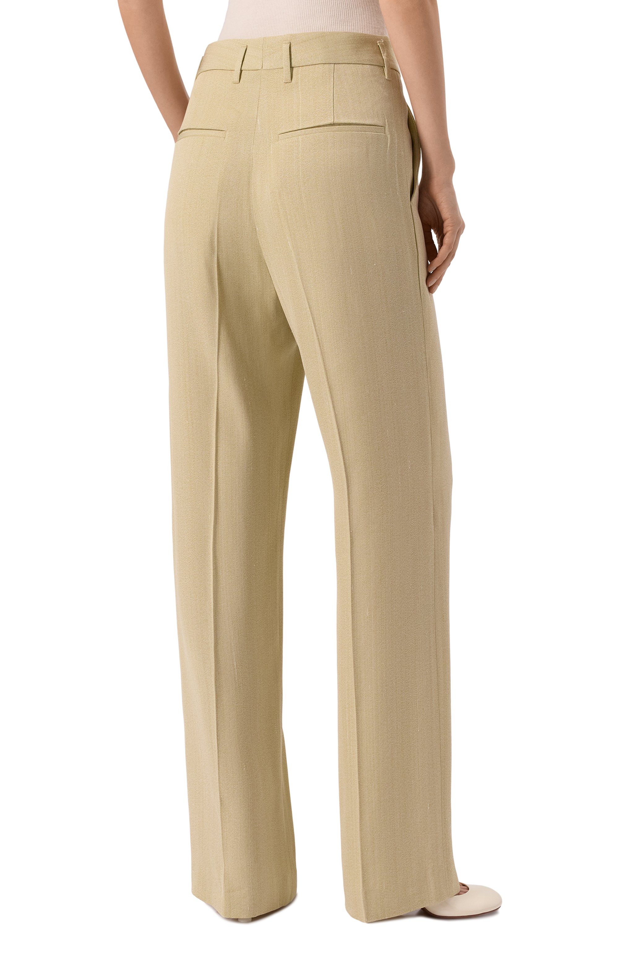 Брюки из вискозы и шелка PETAR PETROV, арт. S25P1A, фото 4