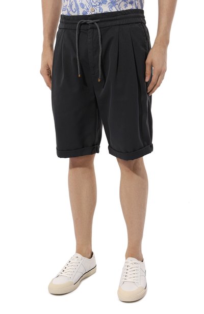 Хлопковые шорты BRUNELLO CUCINELLI, арт. M252DU0020, фото 3
