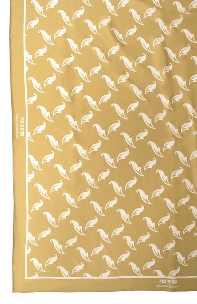 Шелковый платок ХОХЛОМА Х АЛЕНА АХМАДУЛЛИНА, арт. WTA1116, фото 4