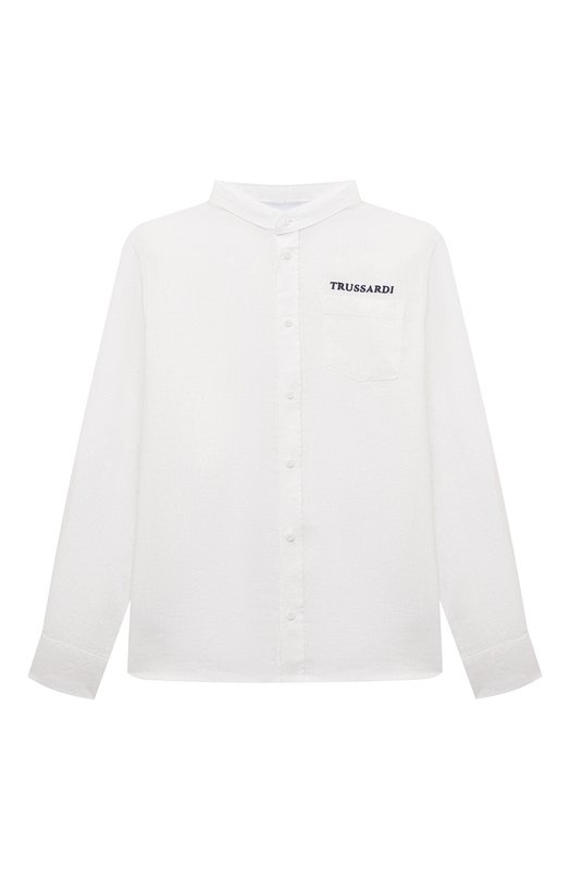

Льняная рубашка Trussardi junior, Белый