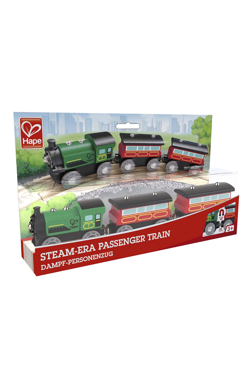 Игрушка пассажирский поезд HAPE, арт. E3719_HP, фото 3