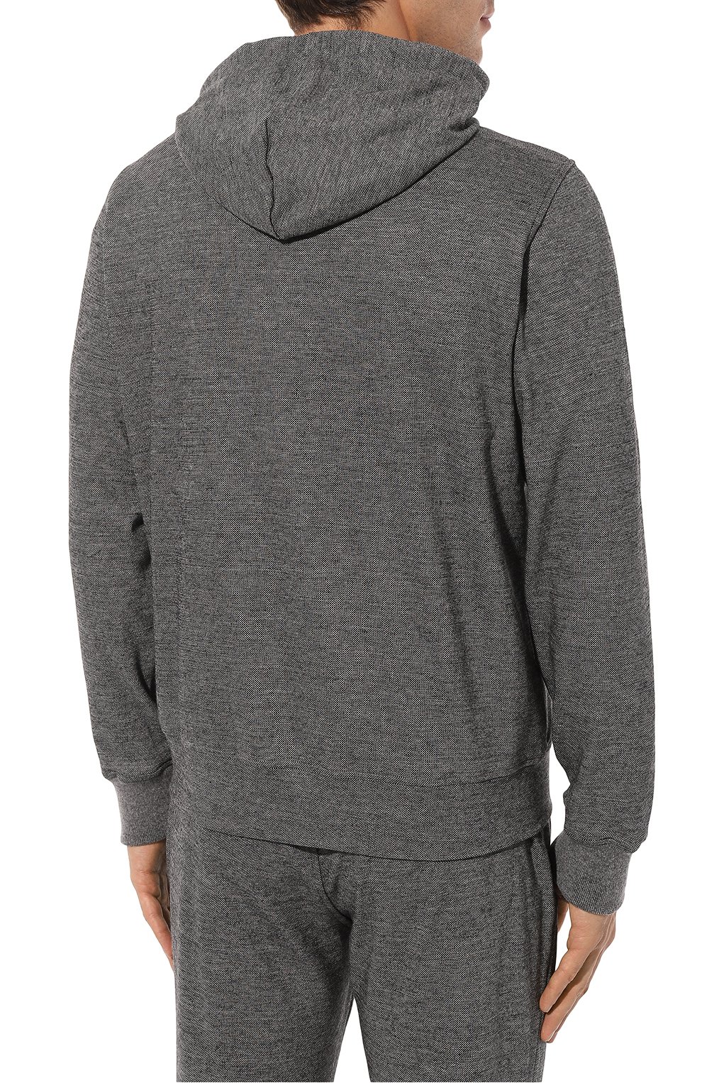 Толстовка из хлопка и шерсти CAPOBIANCO, арт. MH0D.DB00., фото 4