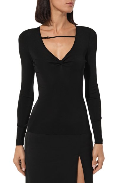 Пуловер из вискозы GUCCI, арт. 623598 XKBBB, фото 3