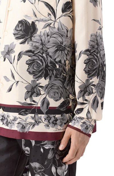 Шелковая рубашка DOLCE & GABBANA, арт. G5IF1T/HI100, фото 5