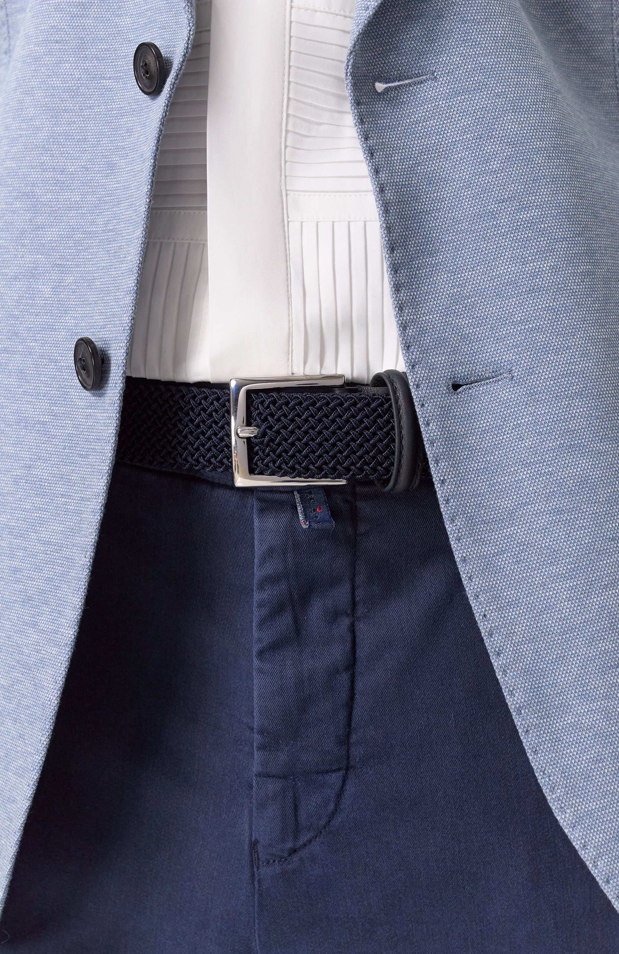 Текстильный ремень KITON, арт. USC3688N0115402, фото 2