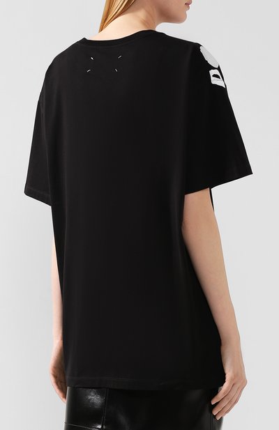 Хлопковая футболка MAISON MARGIELA, арт. S51GC0427/S22816, фото 4