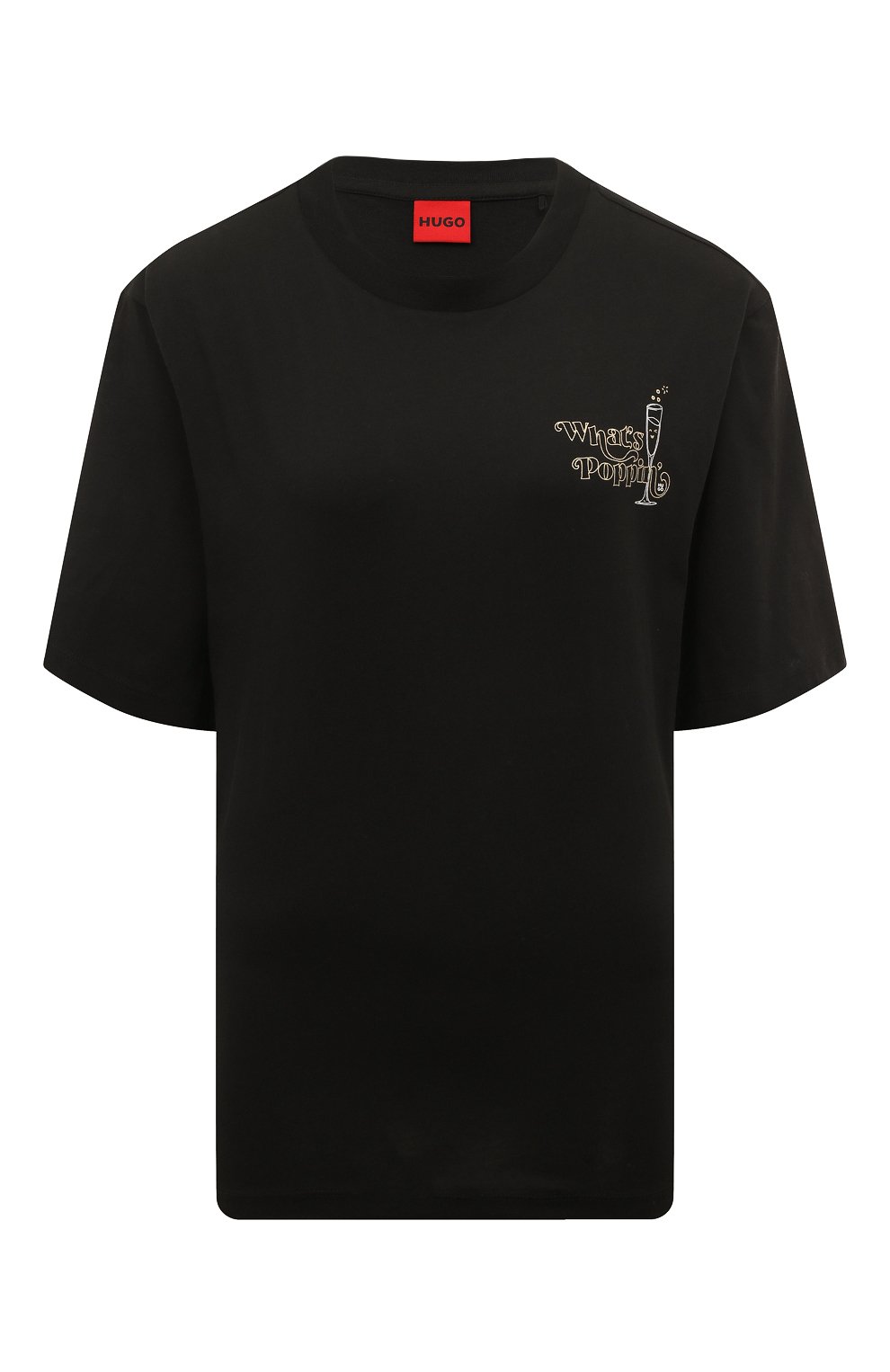 Хлопковая футболка HUGO, арт. 50502310, фото 1