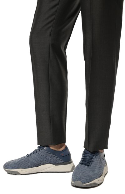 Кожаные кроссовки SANTONI, арт. MBIM21685BGRCFNKU47, фото 3