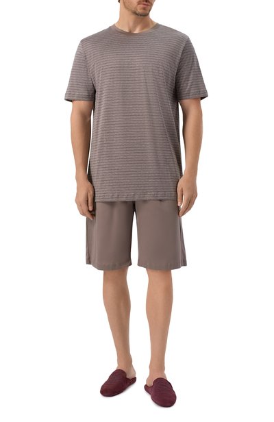 Мужская пижама из хлопка и шелка ZIMMERLI, арт. 3446-41106