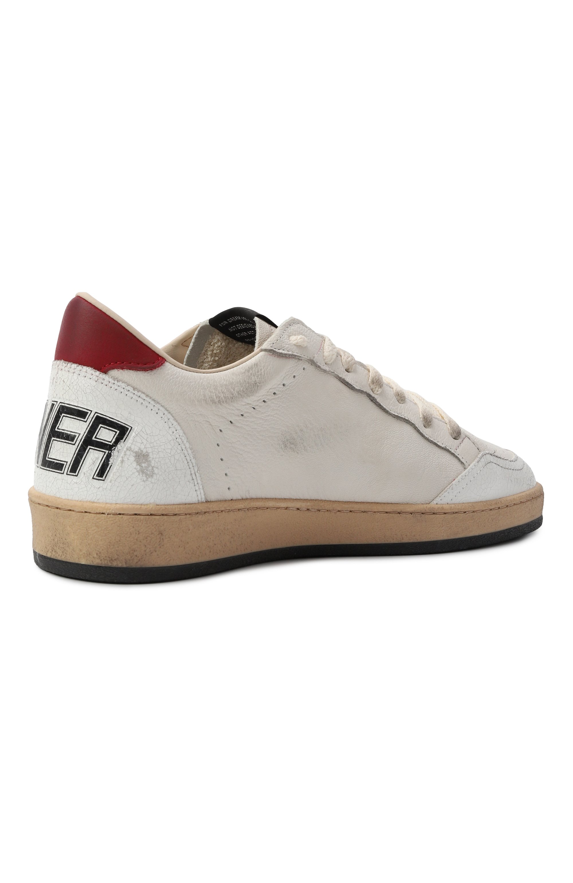 Кожаные кеды ball star GOLDEN GOOSE DELUXE BRAND, арт. GMF00117.F006777, фото 5