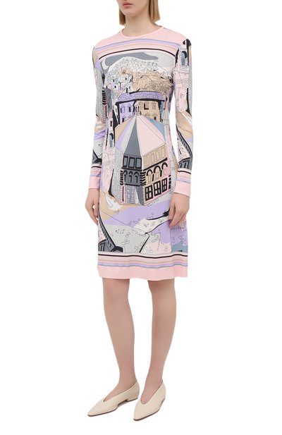 Платье из вискозы и шелка EMILIO PUCCI, арт. 1EJG80/1E727, фото 3