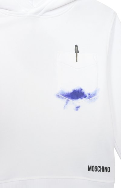 Хлопковое худи MOSCHINO, арт. HUF08X/LCA52/4-8, фото 3