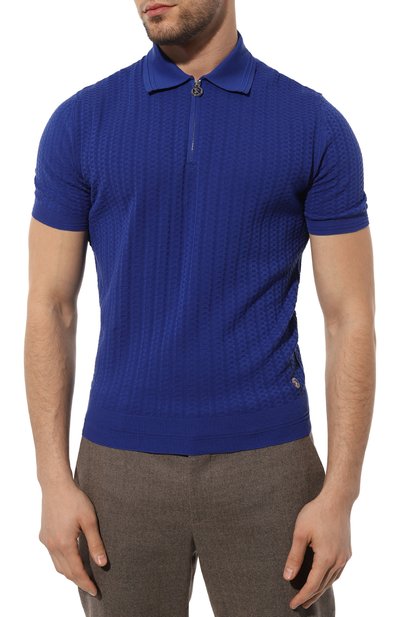 Хлопковое поло STEFANO RICCI, арт. K616327P31/F23240, фото 3