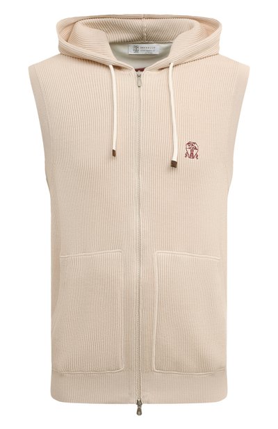 Мужской хлопковый жилет BRUNELLO CUCINELLI, арт. M2920B2308