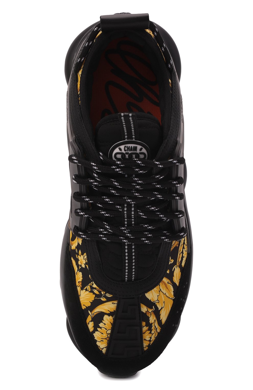 Комбинированные кроссовки chain reaction VERSACE, арт. DSU7071E/1A02711, фото 6