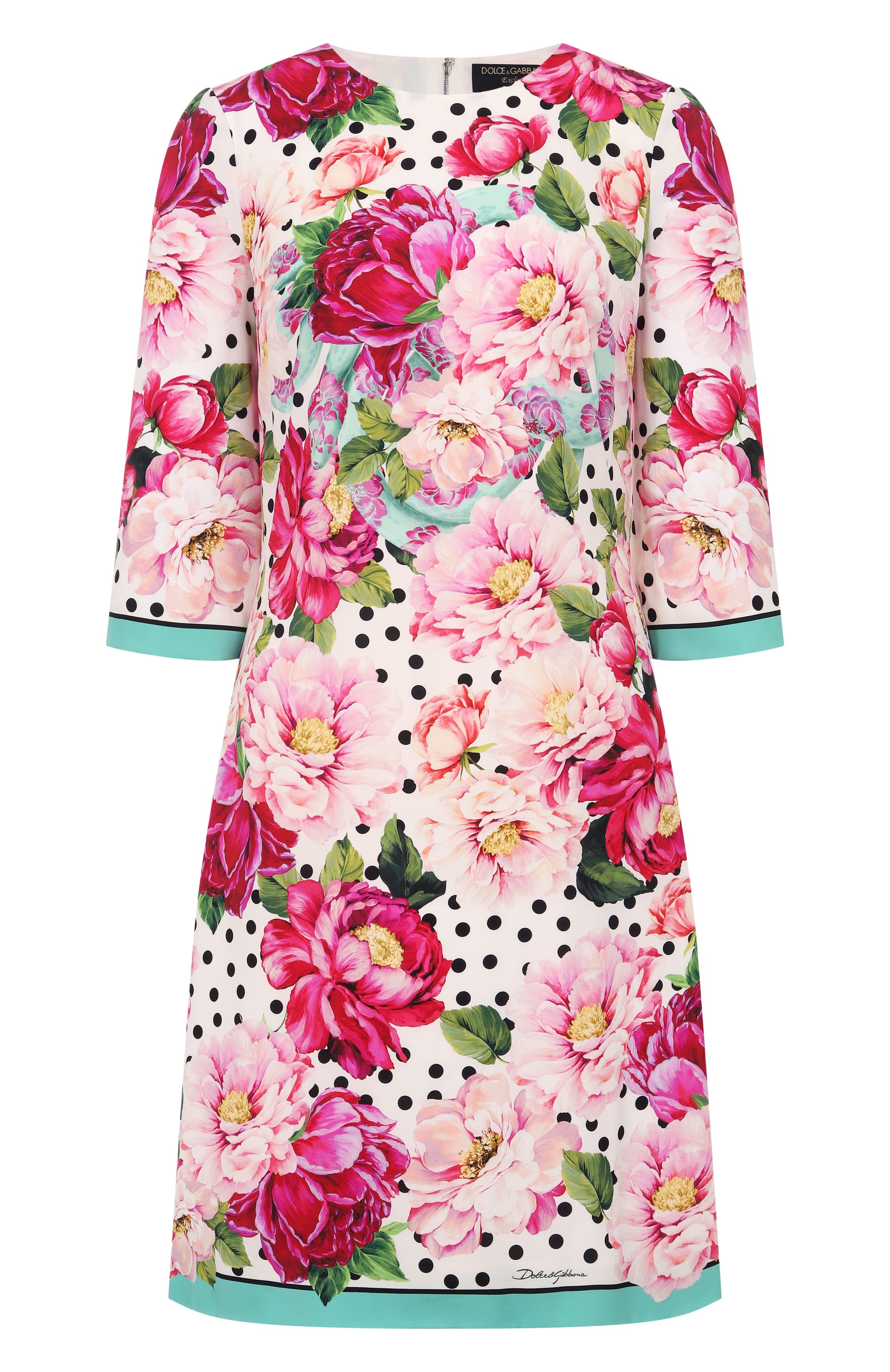 Шелковое платье DOLCE & GABBANA, ар�т. I6JP8W/HPAE4, фото 1