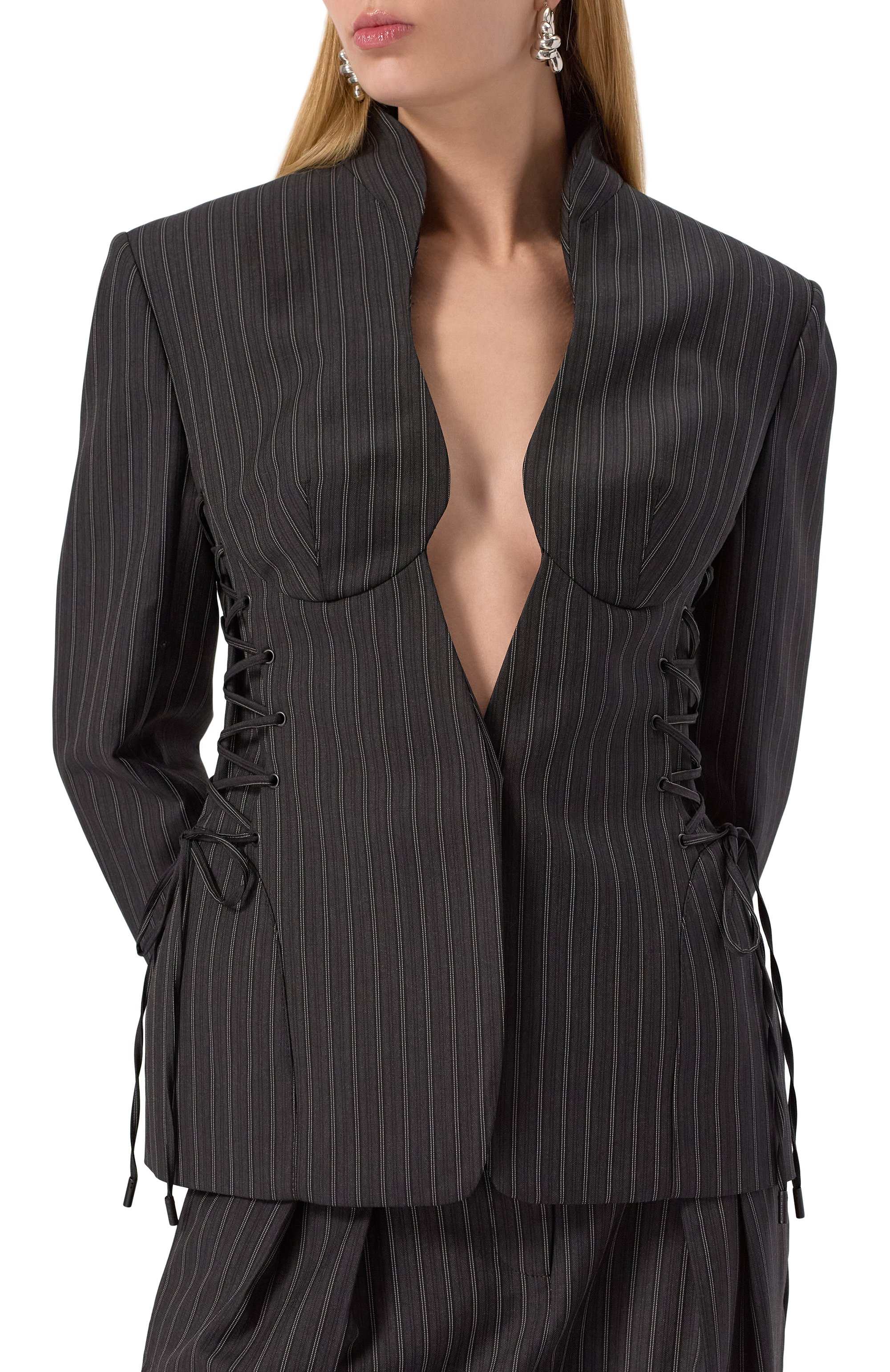 Шерстяной жакет MUGLER, арт. 25P1VE0458194, фото 3