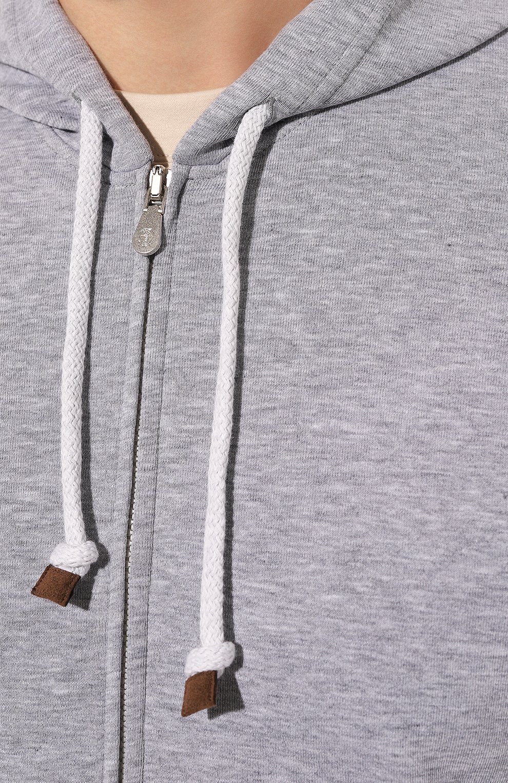 Хлопковая толстовка BRUNELLO CUCINELLI, арт. M0T359069G, фото 5