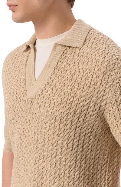 Хлопково е поло ANDREA CAMPAGNA, арт. M5426-9022, фото 5