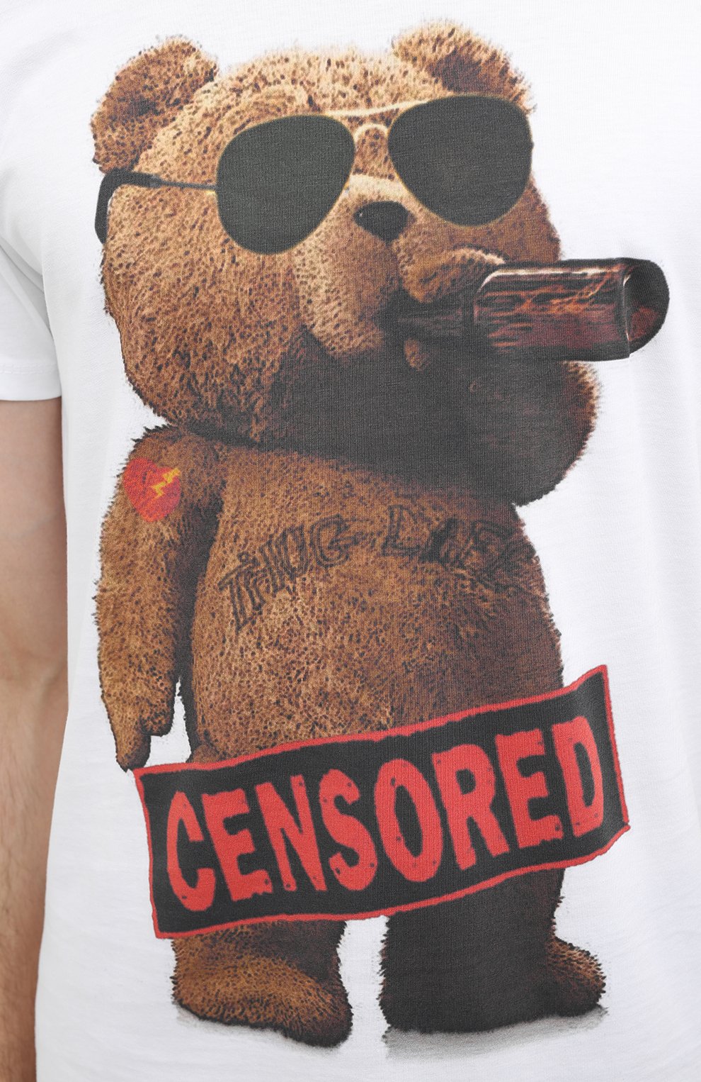 Хлопковая футболка BISIBIGLIO, арт. TEDDY CENS LIFE/PESANTE, фото 5