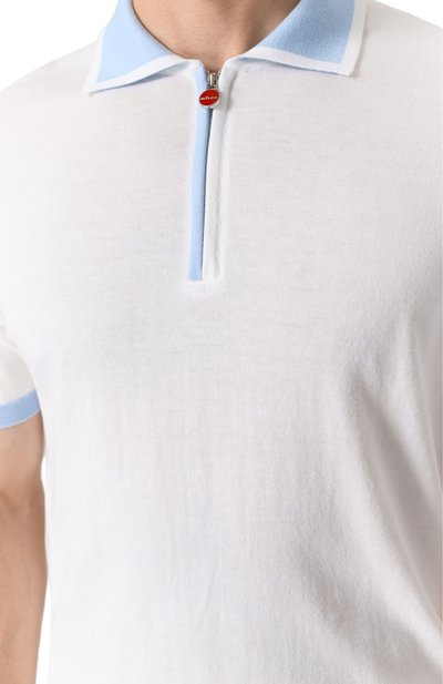 Хлопковое поло KITON, арт. UMK0571V108A, фото 5