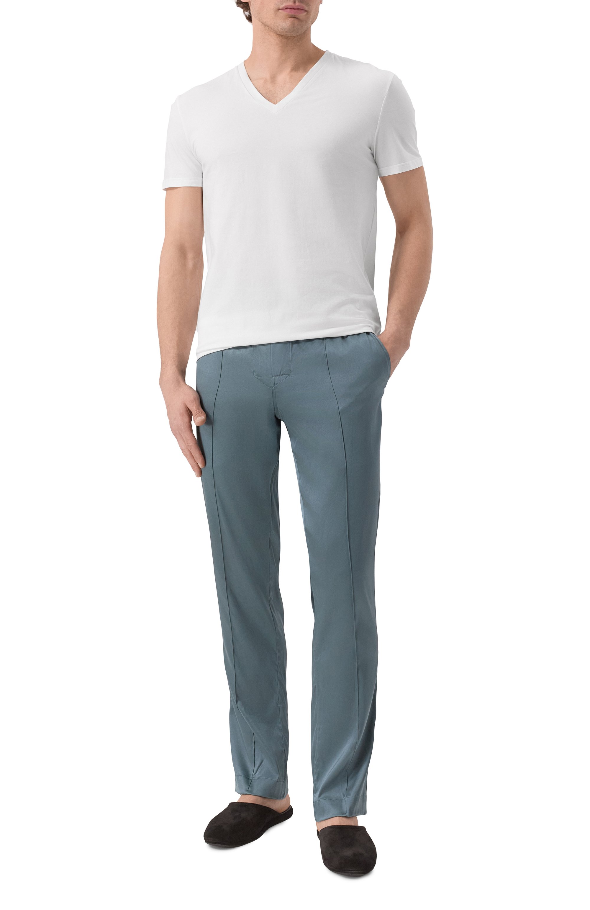 Хлопковая футболка ZEGNA, арт. N2M800/090, фото 2