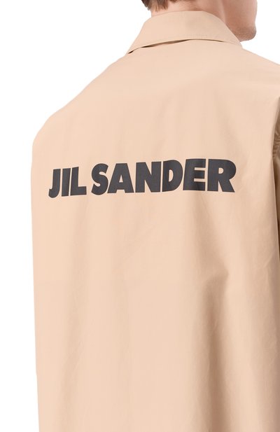 Хлопковый плащ JIL SANDER, арт. J23AA0007-J45026, фото 5