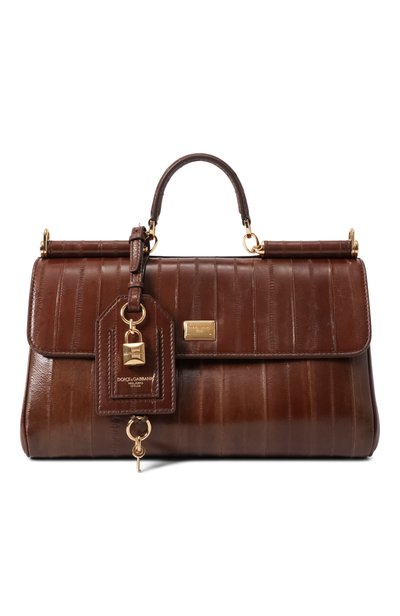 Женская сумка my sicily из кожи миксины DOLCE & GABBANA, арт. BB7782/B8291