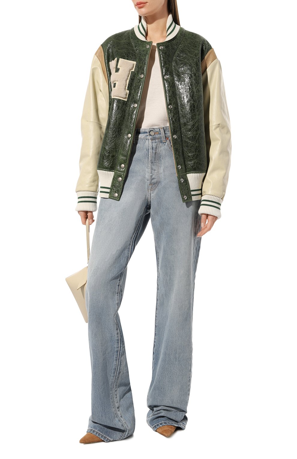 Комбинированный бомбер HALFBOY, арт. H05WJBB163420, фото 2